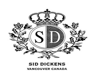 SD SID DICKENS VANCOUVER CANADA logo
