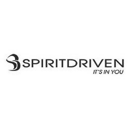 SD SPIRITDRIVEN IT'S IN YOU logo