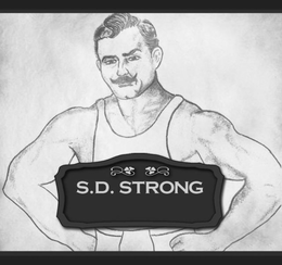 S.D. STRONG logo