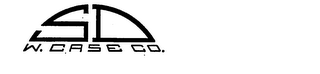 SD W. CASE CO. logo