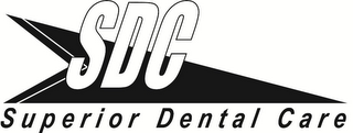 SDC SUPERIOR DENTAL CARE logo