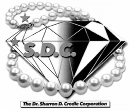 S.D.C. THE DR. SHARRON D. CREDLE CORPORATION logo