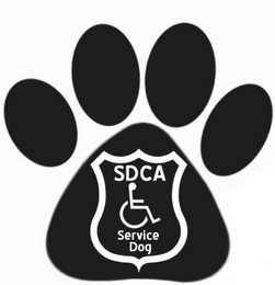 SDCA SERVICE DOG logo