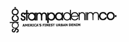 SDCO. STAMPADENIMCO. AMERICA'S FINEST URBAN DENIM logo