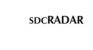 SDCRADAR logo