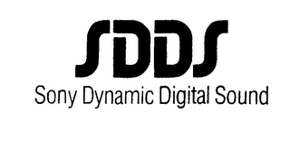 SDDS SONY DYNAMIC DIGITAL SOUND logo
