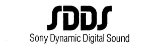 SDDS SONY DYNAMIC DIGITAL SOUND logo