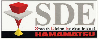 SDE STEALTH DICING ENGINE INSIDE! HAMAMATSU logo