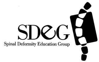 SDEG SPINAL DEFORMITY EDUCATION GROUP logo