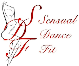 SDF SENSUAL DANCE FIT logo