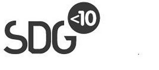 SDG<10 logo