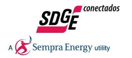 SDG&E CONECTADOS A SEMPRA ENERGY UTILITY logo