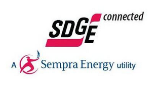 SDG&E CONNECTED A SEMPRA ENERGY UTILITY logo
