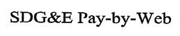 SDG&E PAY-BY-WEB logo