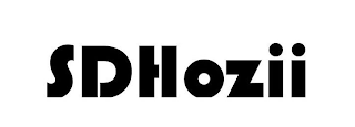 SDHOZII logo