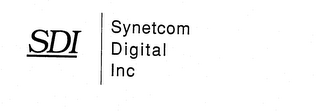SDI SYNETCOM DIGITAL INC logo