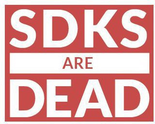 SDKS ARE DEAD logo