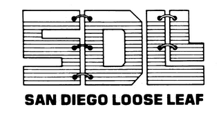 SDLL SAN DIEGO LOOSE LEAF logo