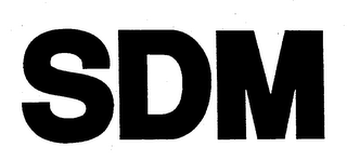 SDM logo