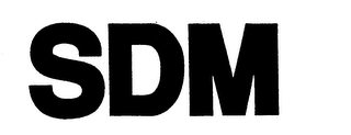 SDM logo