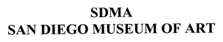 SDMA SAN DIEGO MUSEUM OF ART logo