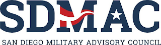 SDMAC SAN DIEGO MILITARY ADVISORY COUNCIL logo