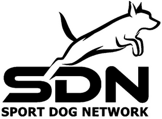 SDN SPORT DOG NETWORK logo