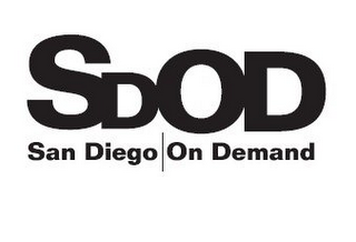 SDOD SAN DIEGO ON DEMAND logo