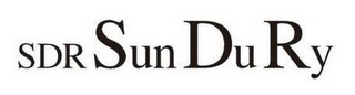SDRSUNDURY logo