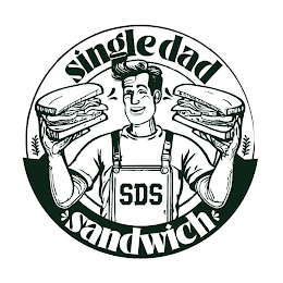 SDS SINGLE DAD SANDWICH logo