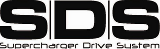 SDS SUPERCHARGER DRIVE SYSTEM logo