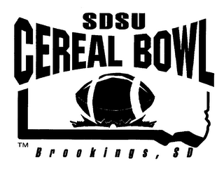 SDSU CEREAL BOWL BROOKINGS, SD logo