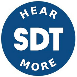 SDT HEAR MORE logo