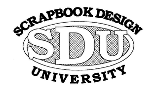 SDU SCRAPBOOK DESIGN UNIVERSITY logo