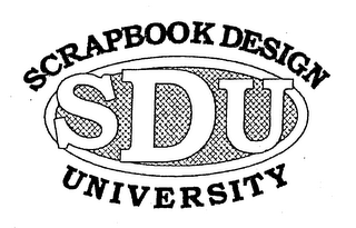 SDU SCRAPBOOK DESIGN UNIVERSITY logo