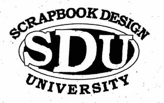 SDU SCRAPBOOK DESIGN UNIVERSITY logo