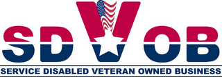SDVOB SERVICE DISABLED VETERAN OWNED BUSINESS logo