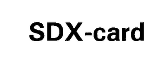 SDX-CARD logo