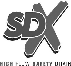 SDX HIGH FLOW SAFETY DRAIN logo