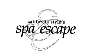 SE CALIFORNIA STYLE'S SPA ESCAPE logo