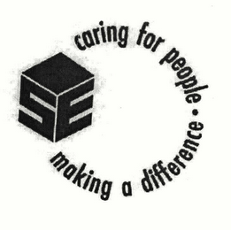 SE CARING FOR PEOPLE · MAKING A DIFFERENCE logo