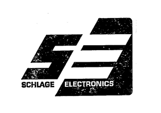 SE SCHLAGE ELECTRONICS logo