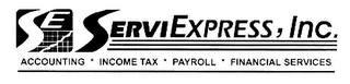 SE SERVIEXPRESS, INC.  ACCOUNTING INCOME TAX PAYROLL FINANCIAL SERVICES logo