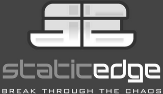 SE STATICEDGE AND BREAK THROUGH THE CHAOS logo