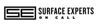SE SURFACE EXPERTS ON CALL logo