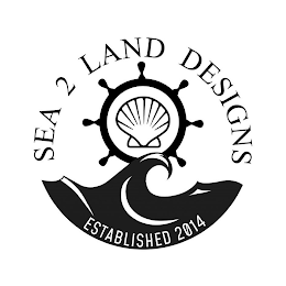 SEA 2 LAND DESIGNS ESTABLISHED 2014 logo