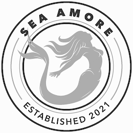 SEA AMORE ESTABLISHED 2021 logo