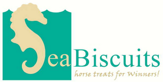 SEA BISCUITS HORSE TREATS FOR WINNERS! logo