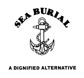 SEA BURIAL A DIGNIFIED ALTERNATIVE logo