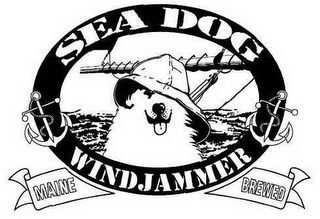SEA DOG WINDJAMMER MAINE BREWED logo